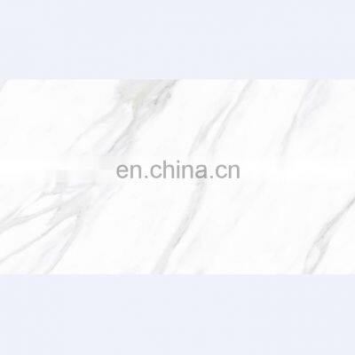 60x120cm carrara pattern marble porcelain ceramic tiles for  floor from Foshan  with 4  face JM1263693D