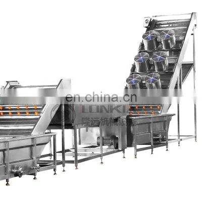 Fruit Skin Non-destructive Cleaning Machine Fruit and Vegetable Washing and Processing Line