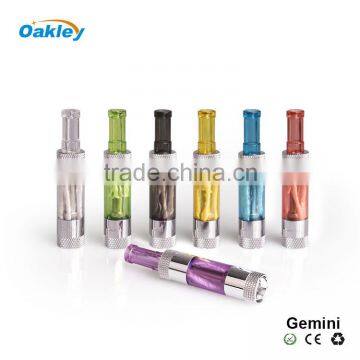 2014 Hot sales Ociga Gmini Top filling Colorful vaporizer, Assemble Clearomizer