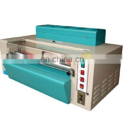 ZX-320/480 paper uv coating and embossing machine/paper uv varnishing machine with embossing