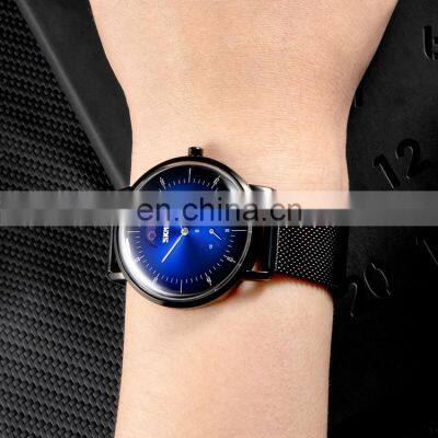 High Quality Stainless Steel Wrist Mesh Watch Skmei 9245 Custom Logo Man Business Quartz Watch