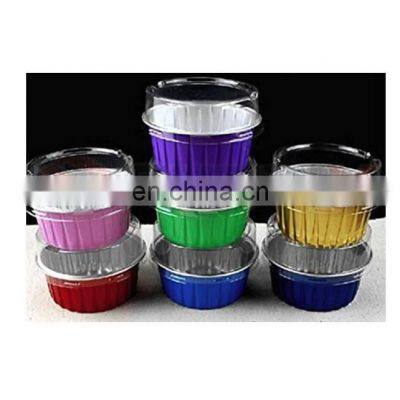New Aluminum Foil 125 ml Cake Cup Cupcake Baking Cup photo-3