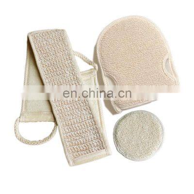 Trendy Cotton Dead Skin Removal Korean Custom Scrub Gloves Exfoliating African Bath Sponge photo-2