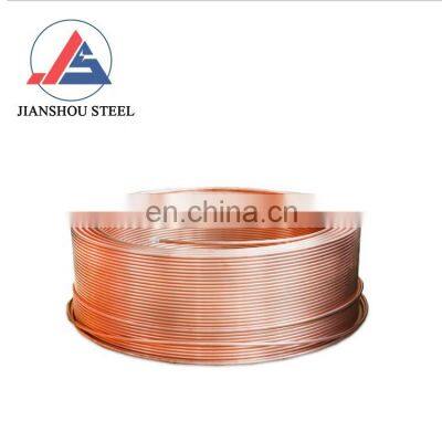 Copper pipe roll ASTM B280 C11000 C12000 C12200 c2400 all grades 5 inch refrigeration copper pipe