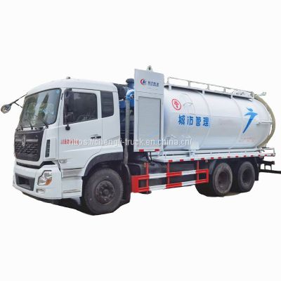 Dongfeng 6x4 6x6 10 wheel 20cbm 20000 liters sewage cleaning trucks