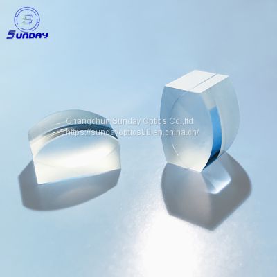 Quartz  Achromatic Cylindrical Lens Dia.12.5mm EFL25mm Wavelength 650-1050nm AR Coating