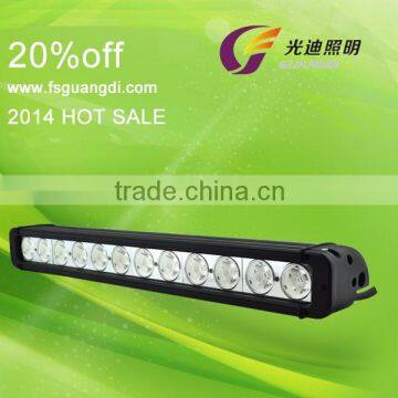 Powerful and high quality120w single row auto lighting led bar , LED automobile lamp