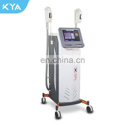 Ipl Skin Rejuvenation System Permanent Hair Removal Depilator DPL OPT photon therapy freckle whitening pores shrinking machine