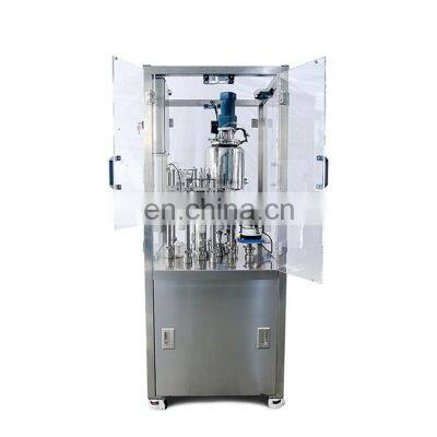 Automatic Glass Paste Vacuum Gel Fill Syringe Filling Machine For Pre Filled Syringes