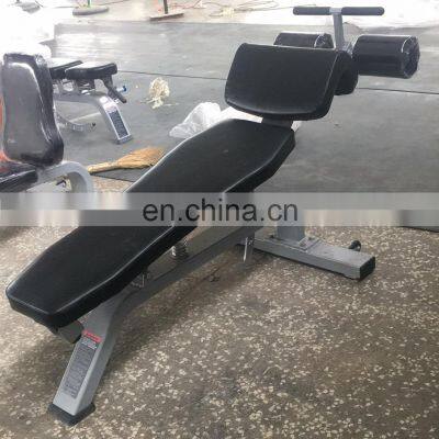 New Fitness gym Equipment/commercial equipment/Adjustable Abdominal Bench/ASJ-S828 good material simple and smooth appearance