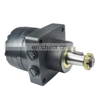 Blince OMER375-WST4RB hydraulic motor,WS 4 holes wheel flange mount,cone-shaft 31.75mm parallel key 375cc orbital motor