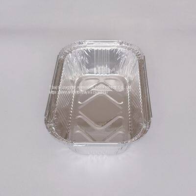 650ml Disposable Rectangle Deep Aluminum Foil Tray photo-4