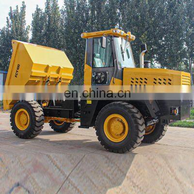 FCY100 4WD Off-highway Mine Use Mining 10 Ton Dump Truck Lift Hydraulic Cylinder 10 Ton Truck Garbage Truck 10 Tons for Sale photo-4