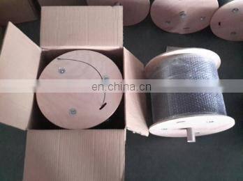 Shenzhen Hanxin Factory Anatel Certificate FTTH Drop Flat Cable 1/2/4 Core G657A G652D Fiber Optical Wire Cable photo-2