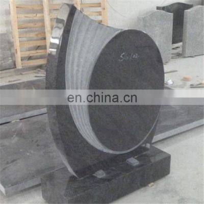 Angel Carving Bahama Blue Granite Tombstones and Monuments photo-4