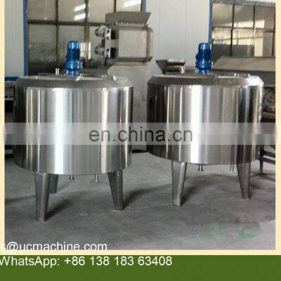 1000l mixing tank stainless steel tank