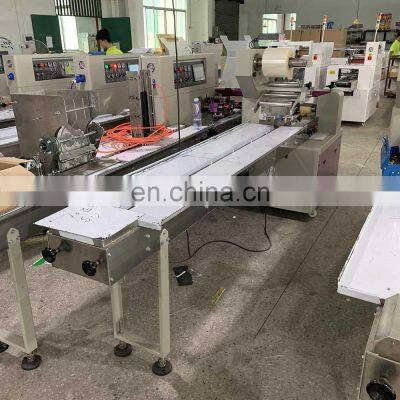 Vegetable With Tray Pillow Packing Machine Flow Automatic Vegetable Salad Packing Machine photo-2