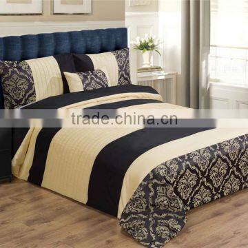 Jacquard pleated classic duvet cover