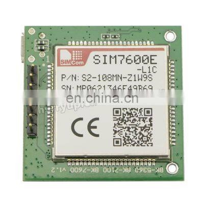 Low Cost CAT4 BK-SIM7600E-H1C Breakout Board, 3G+4G+GPS Module SIM7600E-H1C Core Board