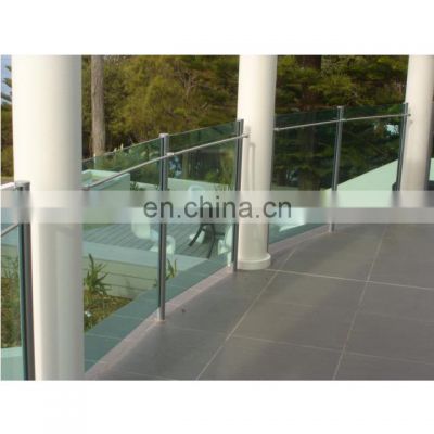 Hot sale fashion design high quality balcony glass handrail