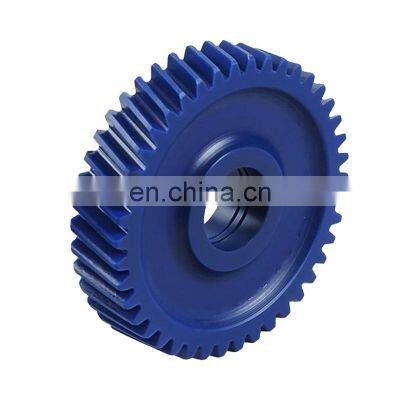 Custom white MC cast nylon gear reducer gear oil resistant plastic nylon gear