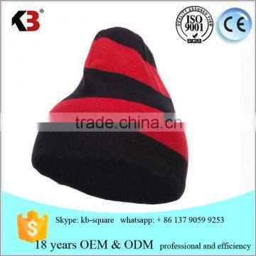 2016 high quality custom acrylic sports beanie hats