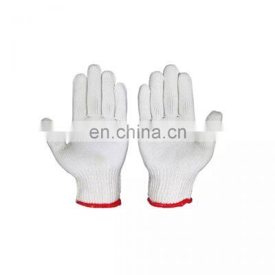 Comfortable Breathable Durable Protective Industrial Labour Safety Work Glove Used Cotton Materials photo-3