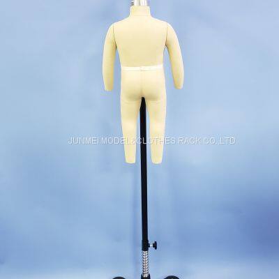 High Quality EU Infant Headless Dress Form for 6 Month Full Body Kids' Mannequin With Hanging Pole Toddlers Dress Form photo-3
