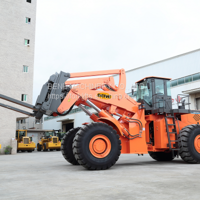 Chinese BENE 40ton to 42ton Fork Loader for 24ft Container Lifting 42ton Container Tippler