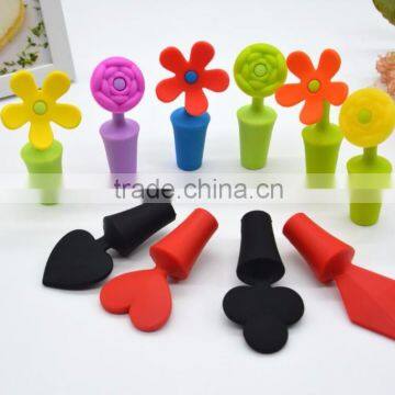 Made In China Wine Hottle Stopper Parts Hat Shape Silicone Wine Bottle Stopper photo-5
