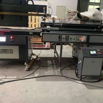 Semi Automatic Screen Printer for Signs Factory, Paper Box Packaging photo-2