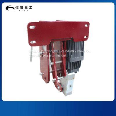 Hengyang Heavy Industry YFX-550/80 electric hydraulic windproof iron wedge brake friction block is made of high wear-resistant steel