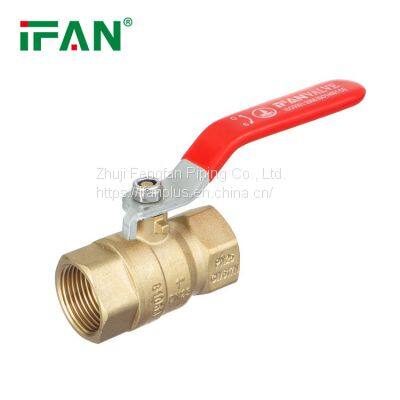 IFAN 1/2-4 Inch Long Handle Female Threaded Ball Valve Brass 2Pc Ball Valve