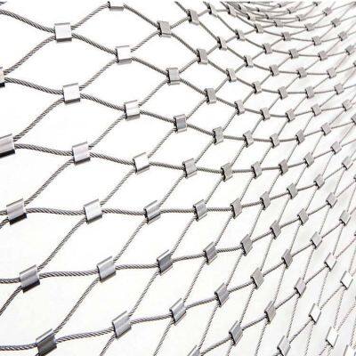 Convenient Transportation Stainless Steel Rope Net For Plant Climbing Structural Stability photo-2