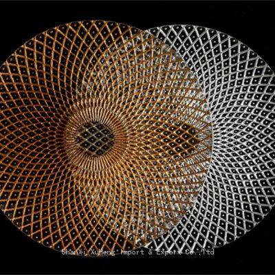 Wholesale Hand Made 13 Inches Transparent Clear And Silver Colored Banquet Wedding Glass Charger Plates photo-3