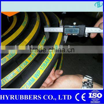 Manufacture fabric reinforced wear resistant rubber sandblaster Suction hose