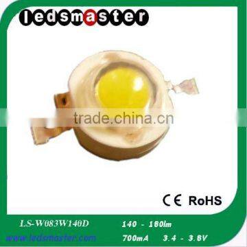 2011 3W cool/warm white high power LED