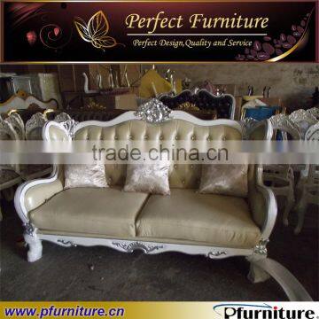 2013 carved wood furniture neoclassical sofa PFS3887B