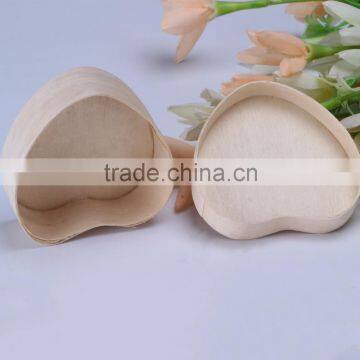 Poplar Heart Shape Food Box Wooden Box for Gift ,polar Wood Packing Box photo-4