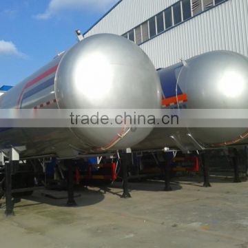 2015 new lpg gas tanker semi trailer, 3 axles lpg tank semi trailer