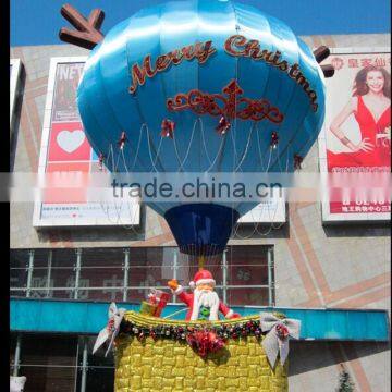 Hot Air Balloon for Christmas Decoration With Christmas Decorations