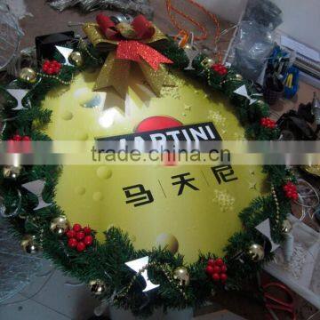 New products 2015 christmas decoration artificial Christmas Wreath