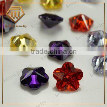 Jewelry Green Color Heart Shape 7*7mm AA Grade Cubic Zirconia photo-6