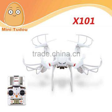 2015 New Profession Drones X101 Quadcopter 2.4g 6-axis Rc Drone can with FPV Wifi Camera