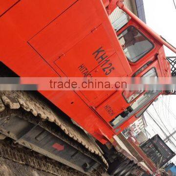 Popular Used Good Condition Crawler Crane Hitachi KH125 for Cheap Sale in Shanghai photo-4