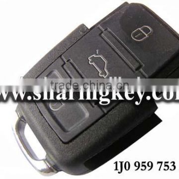 Best quality 3 Button Remote (1J0 959 753 P 433MHZ) for vw