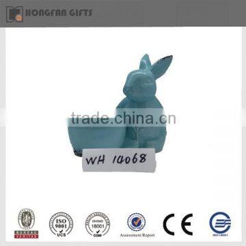 ceramic rabbit egg cup holder