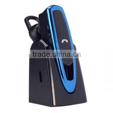 5 hours working time multi- point support high quality wireless blue tooth single ear