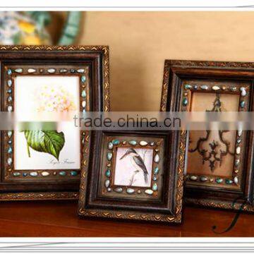 2015 Hot Sale Christmas Noble Wooden Photo Frame With High Quality