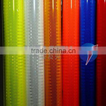 Fluorescent Yellow-green Reflective Film High Intensity Prisamtic Reflective Sheeting